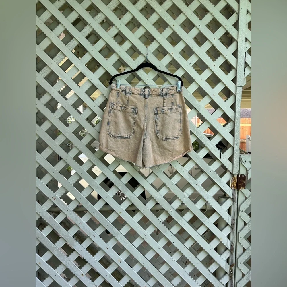 Free people denim shorts